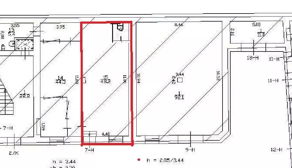 Помещение свободного назначения (48.2 м) - Фото 2