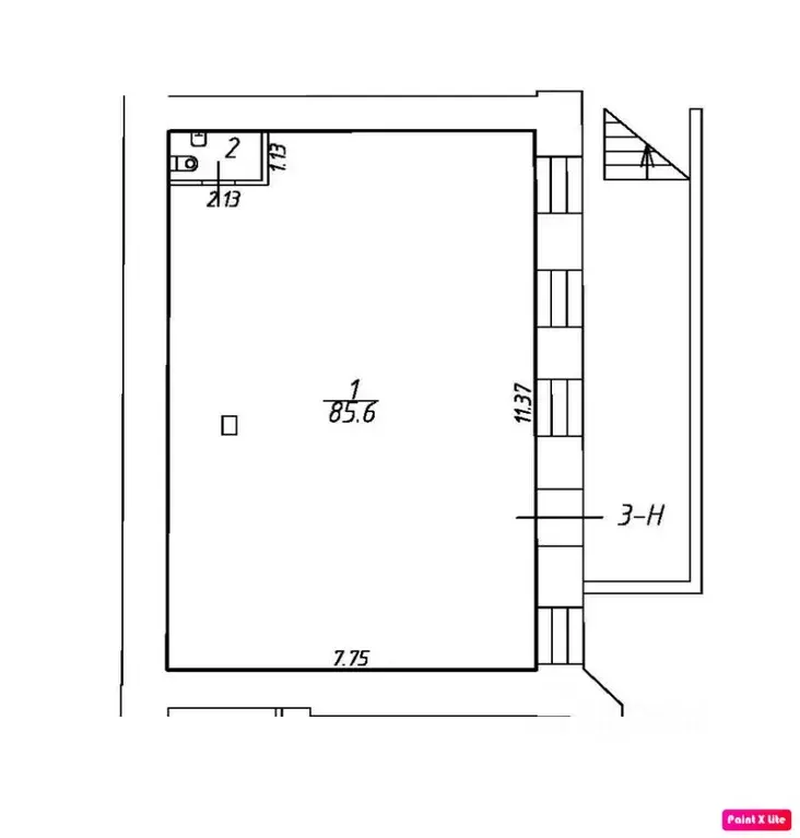 Помещение свободного назначения в Санкт-Петербург Лиговский просп., ... - Фото 1
