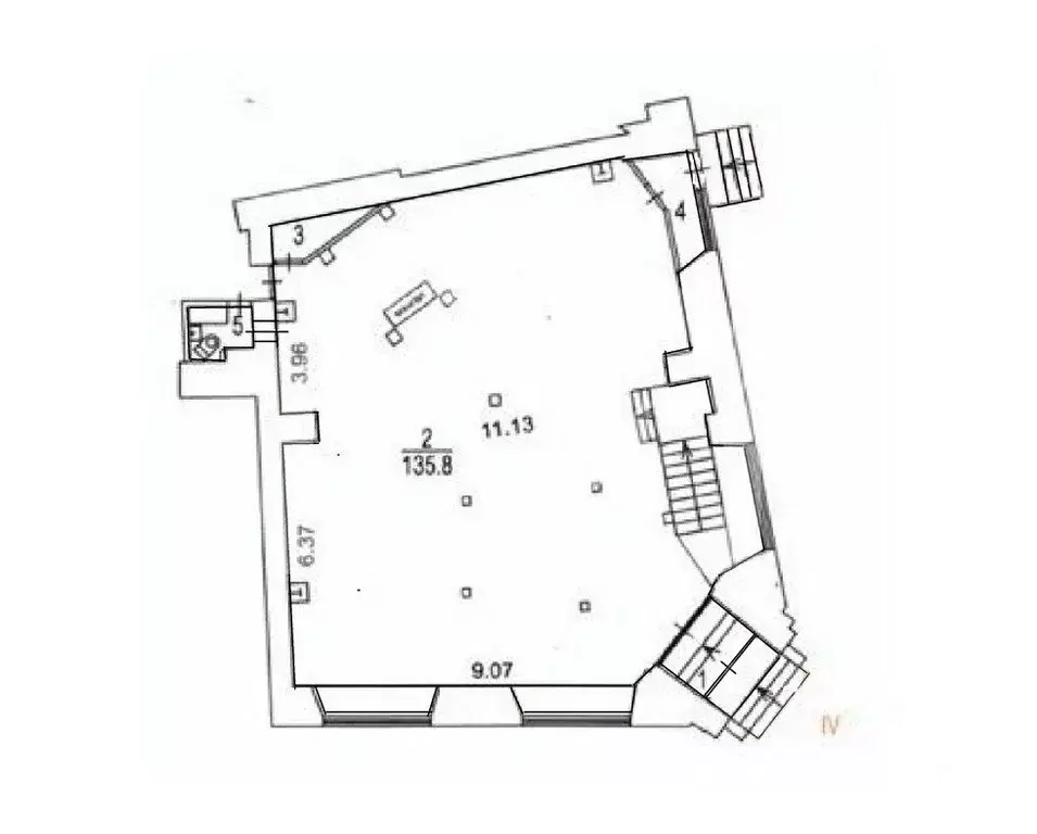 Помещение свободного назначения в Москва ул. Рождественка, 5/7С2 (146 ... - Фото 2