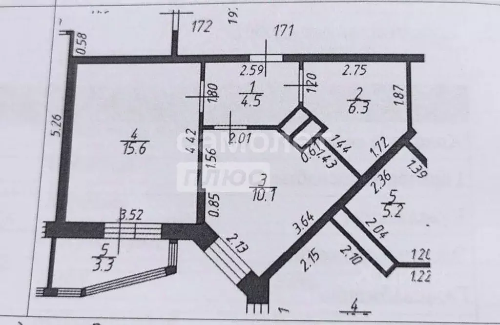 1-к кв. Московская область, Красногорск ул. Игоря Мерлушкина, 6 (38.0 ... - Фото 1