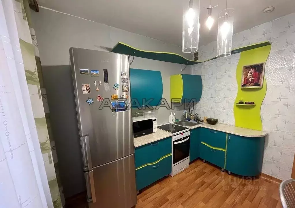 2-к кв. Красноярский край, Красноярск Николаевка мкр, ул. Серова, 38 ... - Фото 2