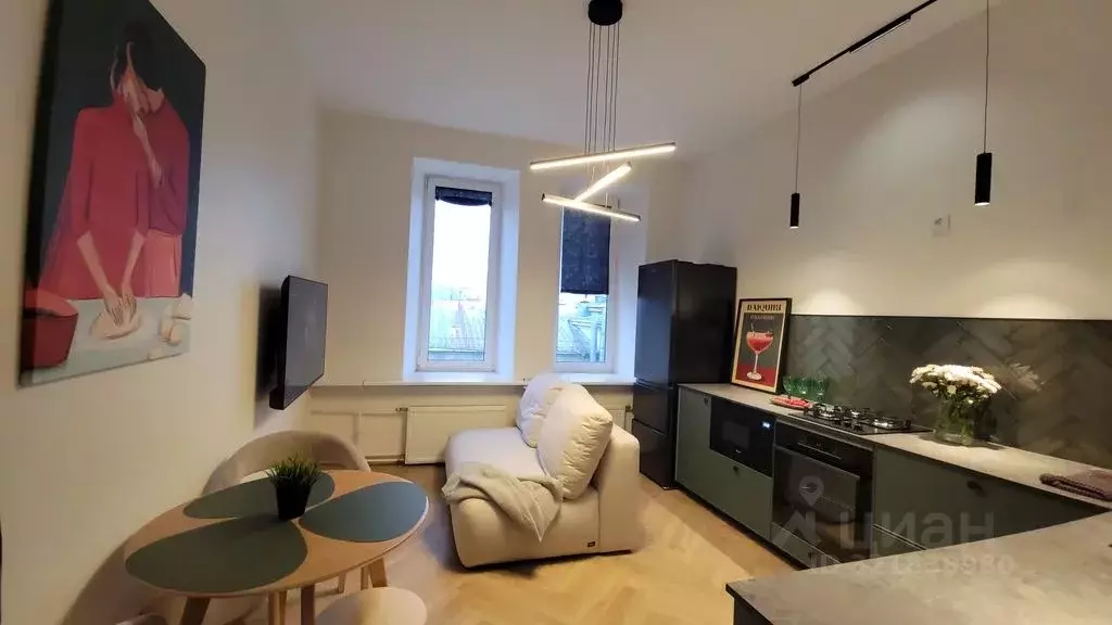 2-к кв. Санкт-Петербург Чкаловский просп., 14 (60.0 м) - Фото 1