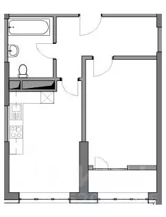 1-к кв. Чеченская республика, Шали Шалинский район, Ахмат жилой ... - Фото 1