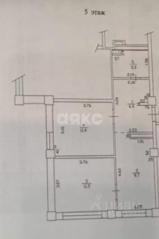 2-к кв. Краснодарский край, Сочи Донская мкр, пер. Строительный, 4/1 ... - Фото 1