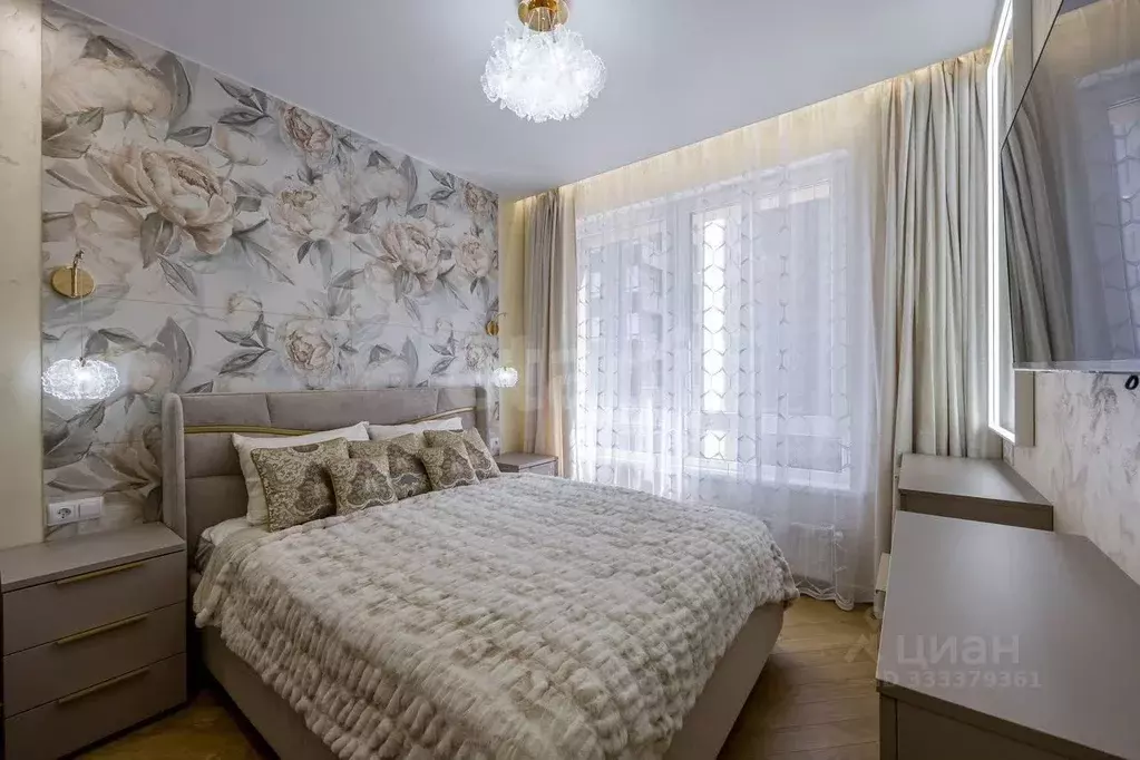 2-к кв. Москва Строительный проезд, 9к1 (46.2 м) - Фото 1