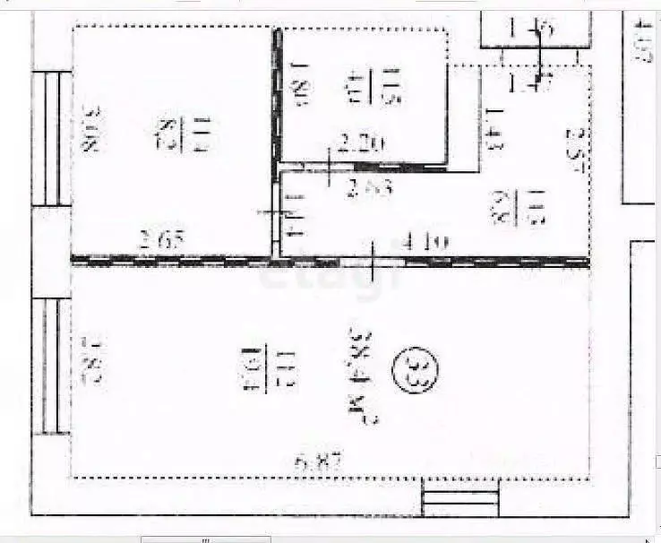 1-к кв. Белгородская область, Старый Оскол ул. Свободы, 13 (38.0 м) - Фото 1