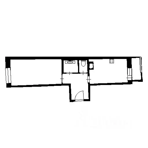 1-к кв. Ленинградская область, Мурино Всеволожский район, ул. Шоссе в ... - Фото 2