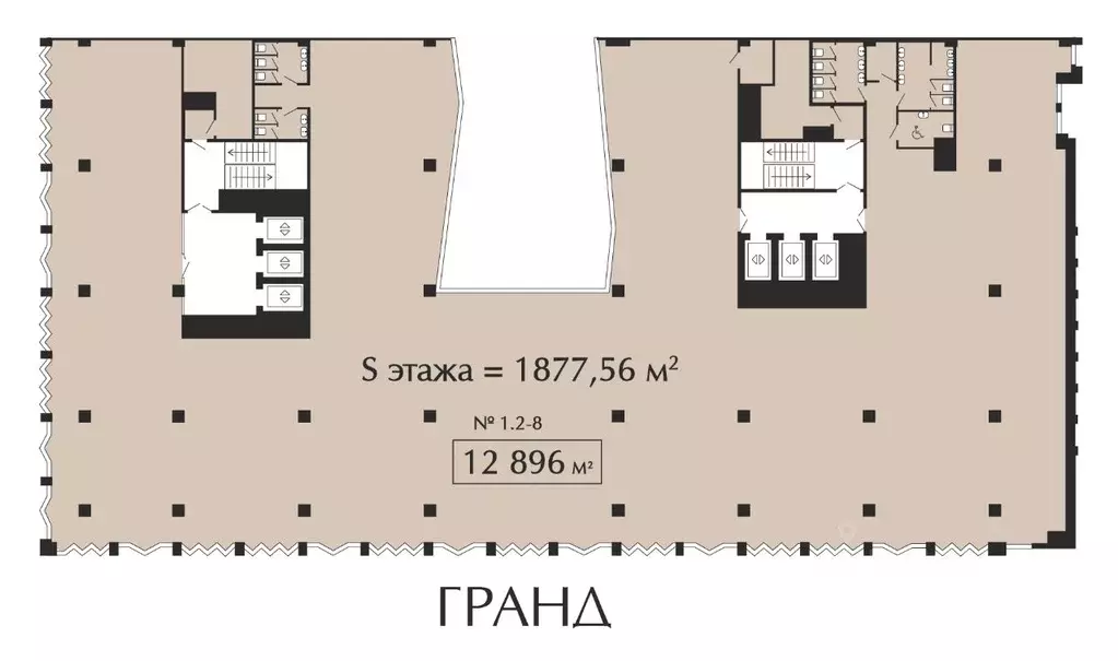 Офис в Санкт-Петербург Левашовский просп., 15 (12896 м) - Фото 2