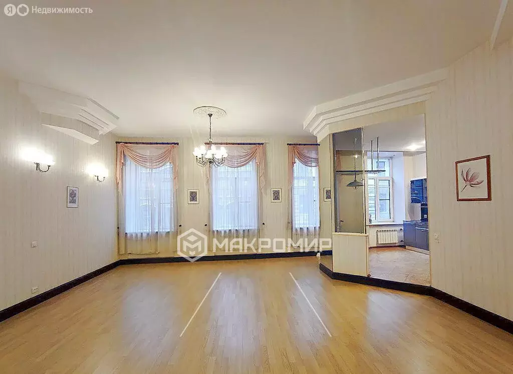 3-комнатная квартира: Санкт-Петербург, улица Рубинштейна, 11 (128.2 м) - Фото 1