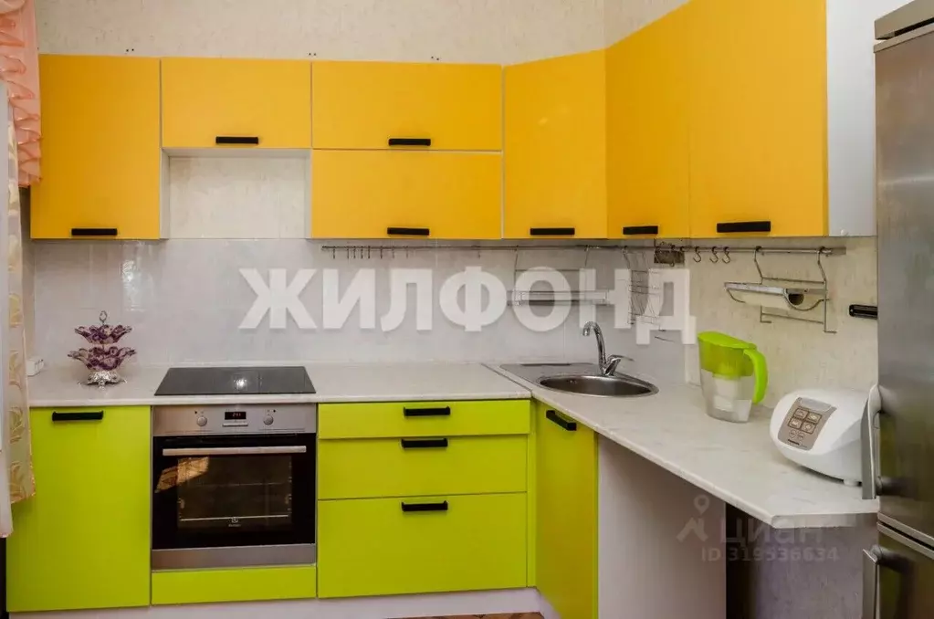 1-к кв. Новосибирская область, Новосибирск ул. Тюленина, 1/2 (37.0 м) - Фото 0