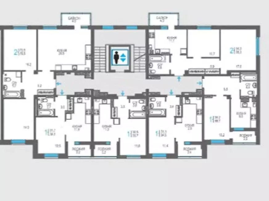 2-к кв. Крым, Феодосия ш. Симферопольское, 48к1 (76.5 м) - Фото 1