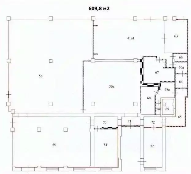 Торговая площадь в Москва ул. Ленинская Слобода, 19 (610 м) - Фото 2