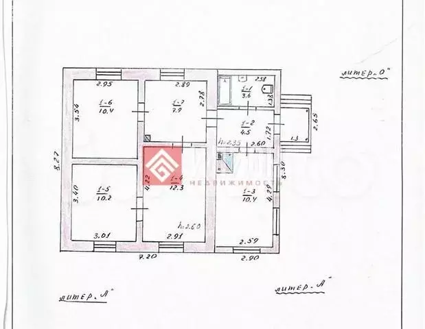 Дом в Соколиное, улица Карбышева (59.3 м) - Фото 1