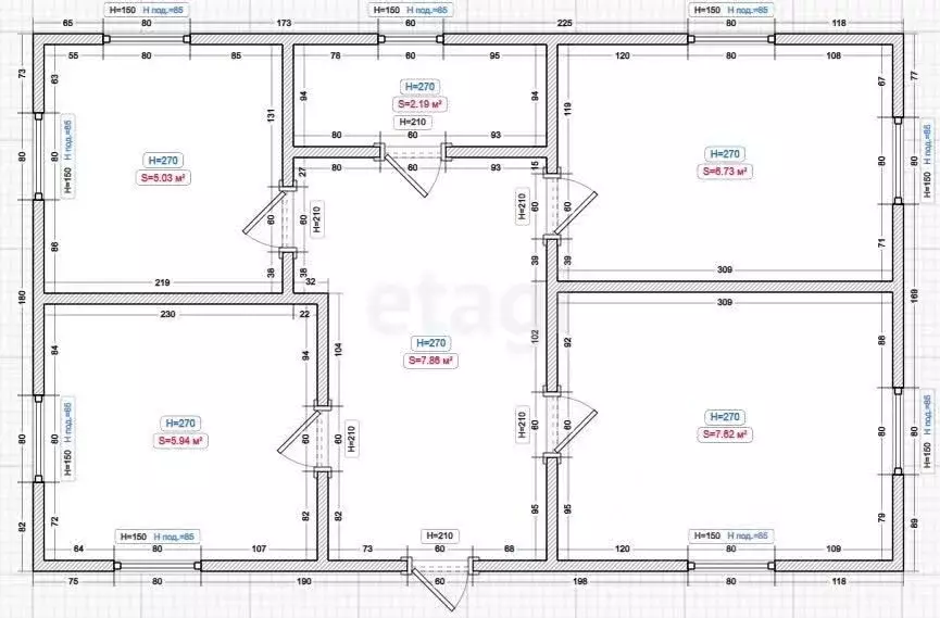 Дом в Ингушетия, Назрановский район, Кантышево с/пос, с. Кантышево ... - Фото 2