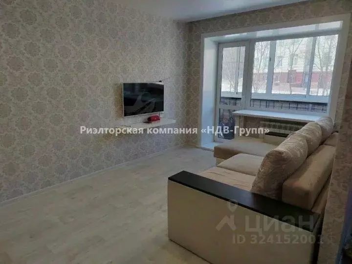 1-к кв. Хабаровский край, Хабаровск ул. Дзержинского, 85 (32.0 м) - Фото 1