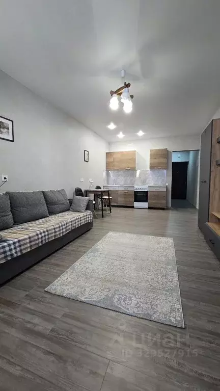 Студия Краснодарский край, Краснодар ул. Автолюбителей, 1Дк2 (30.0 м) - Фото 1