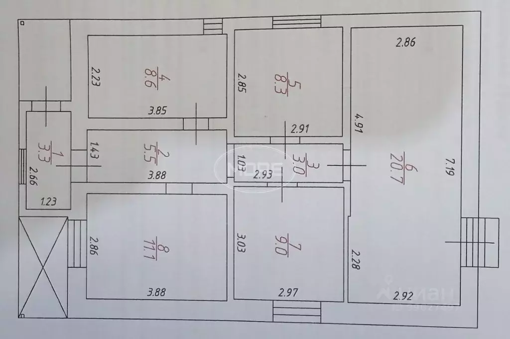 Дом в Калининградская область, Гурьевский муниципальный округ, пос. ... - Фото 2