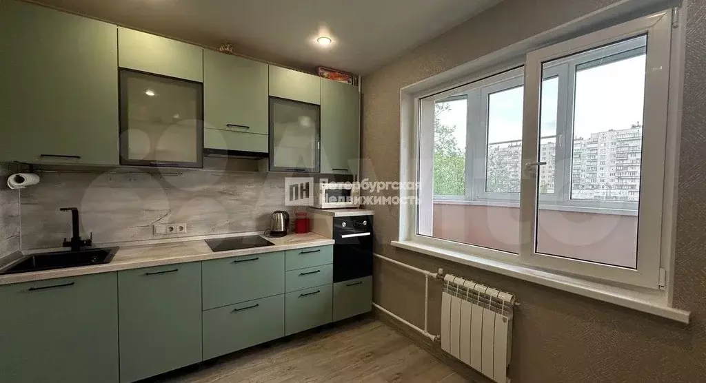 1-к. квартира, 38,4 м, 6/12 эт. - Фото 1