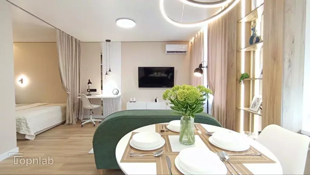 1-к кв. Волгоградская область, Волгоград ул. Рокоссовского, 44 (31.5 ... - Фото 1