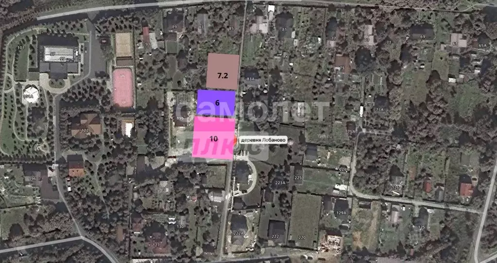 Участок в Московская область, Истра муниципальный округ, д. Лобаново  ... - Фото 2