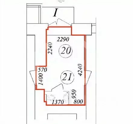 Помещение свободного назначения в Москва Нахимовский просп., 40 (12 м) - Фото 2