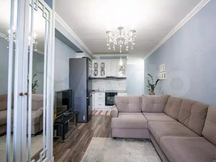 Квартира-студия, 33,9 м, 2/16 эт. - Фото 1