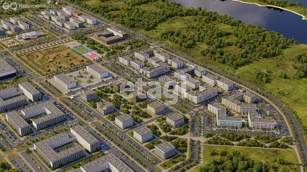 1-комнатная квартира: Тюмень, улица Василия Шамова, 6 (42.3 м) - Фото 2