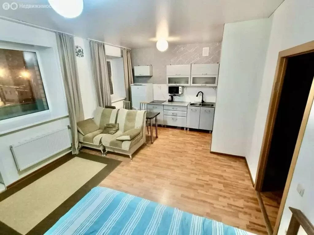 Квартира-студия: Пермь, улица Лизы Чайкиной, 32А (29.5 м) - Фото 1