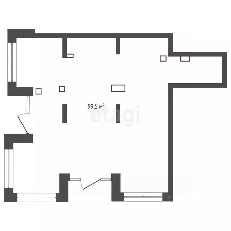 Помещение свободного назначения в Тюменская область, Тюмень Причальная ... - Фото 2