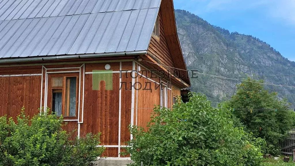 Дом в Алтай, Чемальский район, с. Анос Молодежная ул. (50 м) - Фото 0