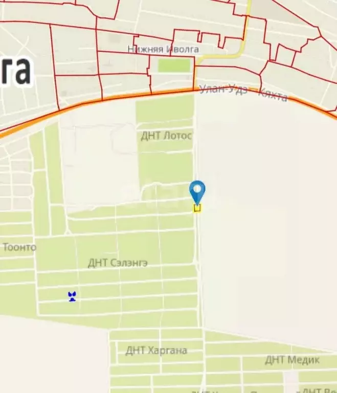 Участок в Бурятия, Иволгинский район, Нижнеиволгинское с/пос, Сэлэнгэ ... - Фото 2