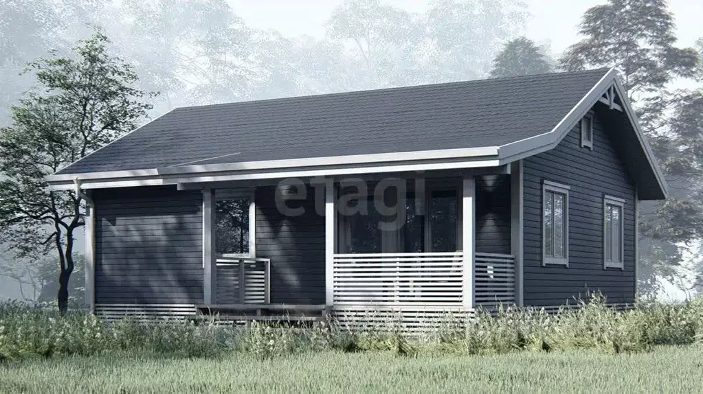 Дом в Пермский край, Пермский муниципальный округ, Июльский кв-л ул. ... - Фото 1