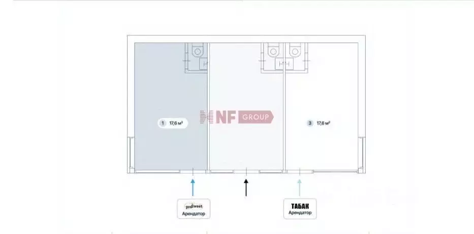 Торговая площадь в Москва ул. Маршала Бирюзова, 17к1с2 (18 м) - Фото 2