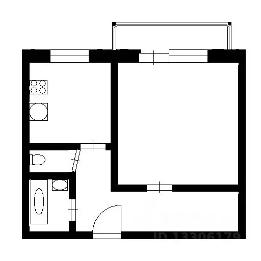 1-к кв. Воронежская область, Воронеж Тепличная ул., 26ж (38.2 м) - Фото 2