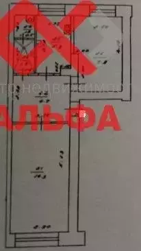 2-к кв. Кировская область, Киров Красный Химик мкр, пер. Красный ... - Фото 2