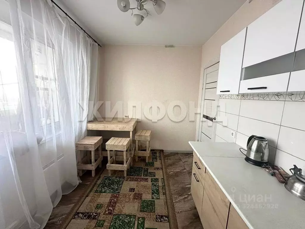 1-к кв. Новосибирская область, Новосибирск Хилокская ул., 1б (32.4 м) - Фото 1