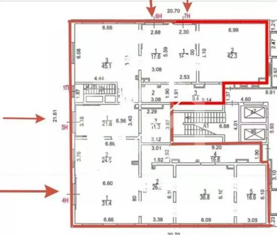Помещение свободного назначения в Москва Салтыковская ул., 6/1к7 (320 ... - Фото 2