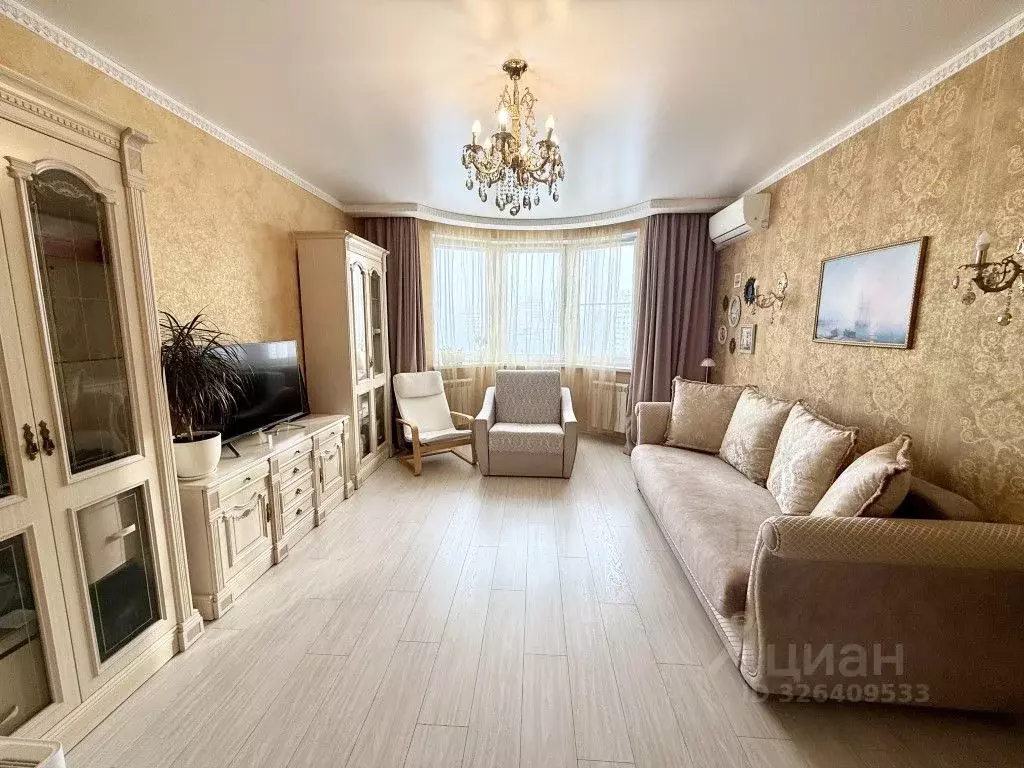 1-к кв. Московская область, Красногорск бул. Подмосковный, 12 (50.6 м) - Фото 1