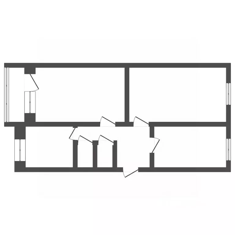 3-к кв. Курганская область, Кетовский муниципальный округ, с. ... - Фото 2