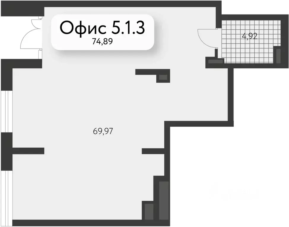Офис в Свердловская область, Екатеринбург Академический мкр, 3-й кв-л, ... - Фото 1