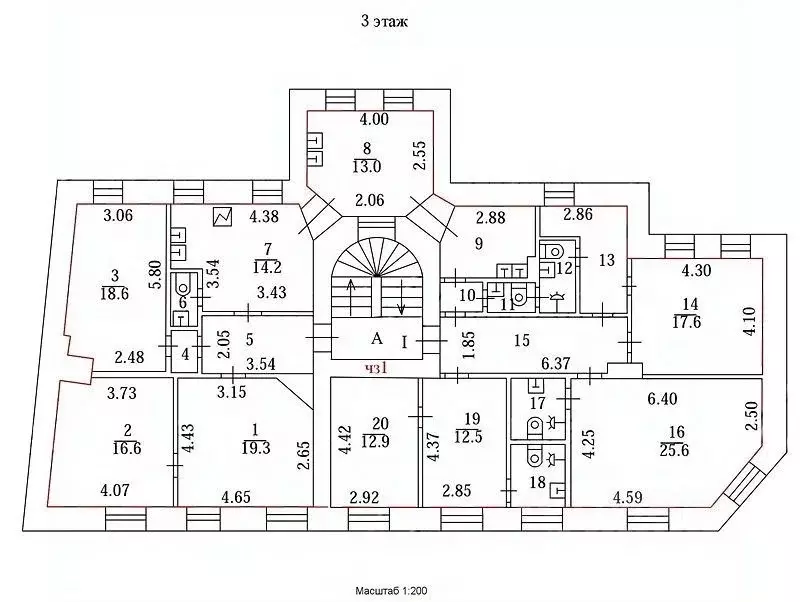 Помещение свободного назначения в Москва просп. Мира, 12С1 (329 м) - Фото 1