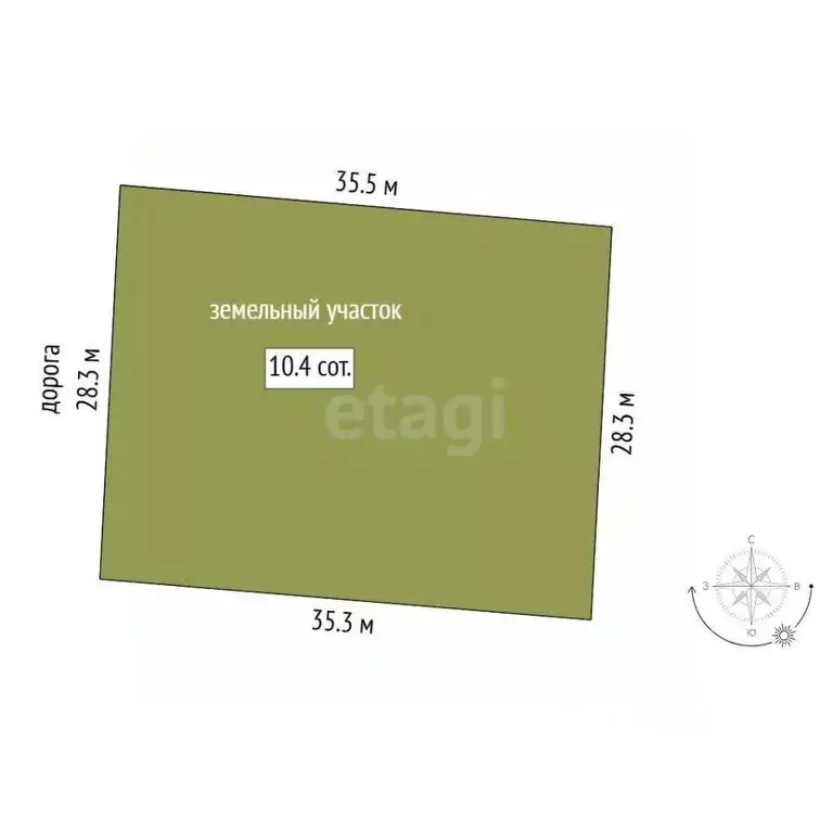 Участок в Тюменская область, Тюмень Факел СНТ, 8-я линия (10.39 сот.) - Фото 1