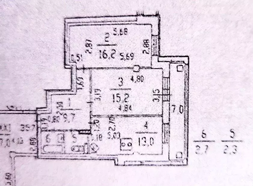 2-к. квартира, 59,5 м, 8/17 эт. - Фото 0