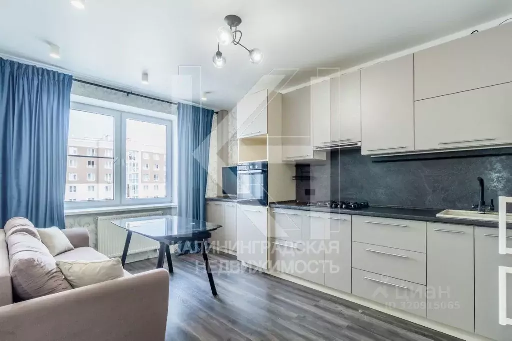 2-к кв. Калининградская область, Калининград Мирная ул., 4 (66.4 м) - Фото 2