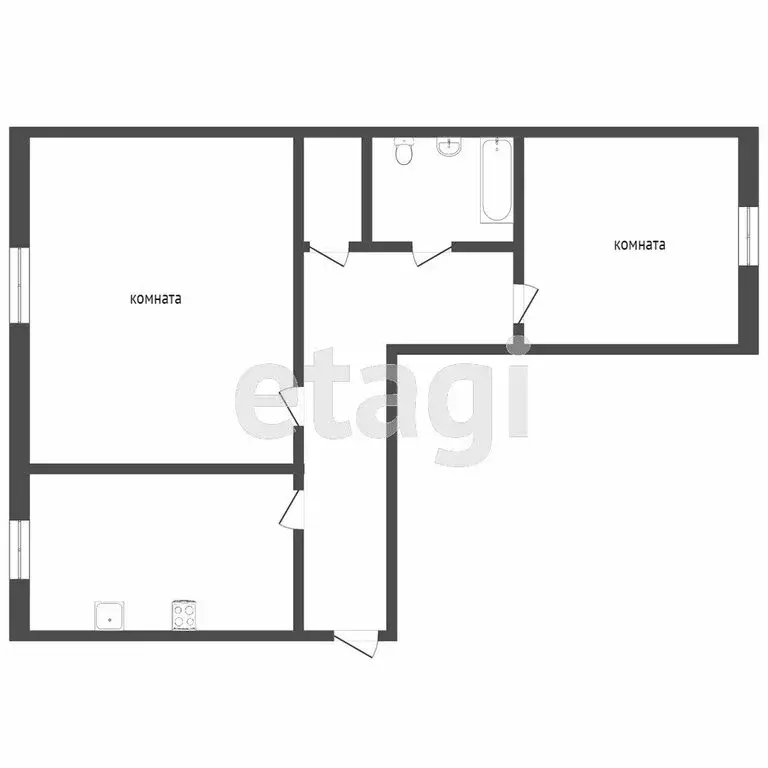 2-комнатная квартира: Нижний Тагил, проспект Ленина, 62 (43.5 м) - Фото 0