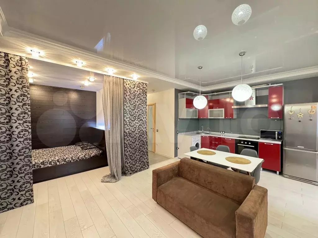 Квартира-студия, 38 м, 6/7 эт. - Фото 1