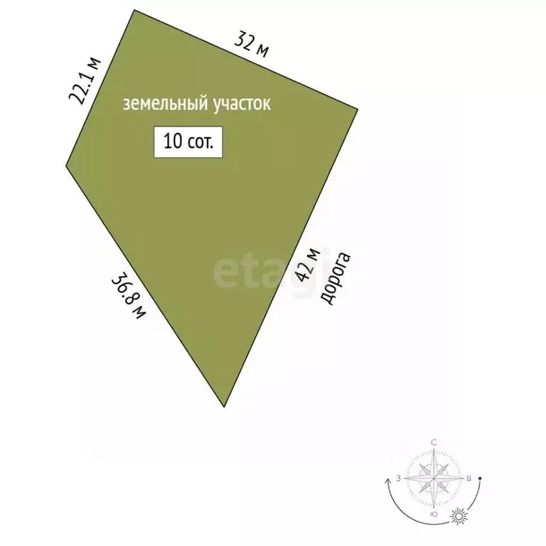 Участок в Крым, Симферополь ул. Когемли (10.0 сот.) - Фото 2