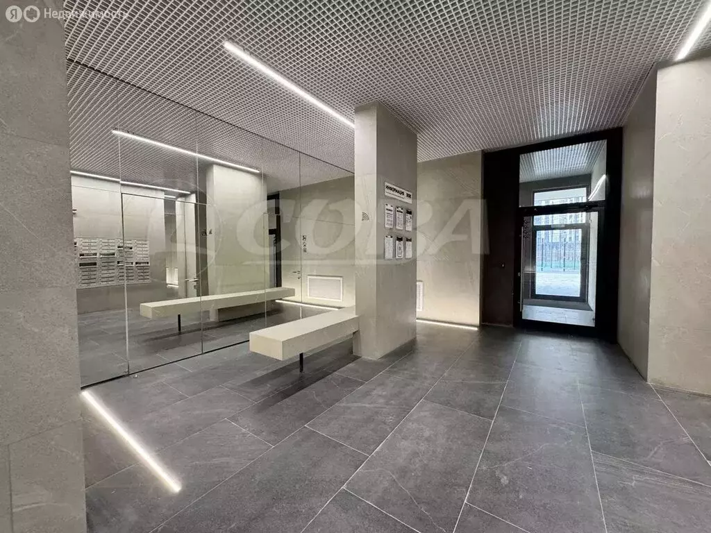 2-комнатная квартира: Тюмень, Краснооктябрьская улица, 10 (45 м) - Фото 1