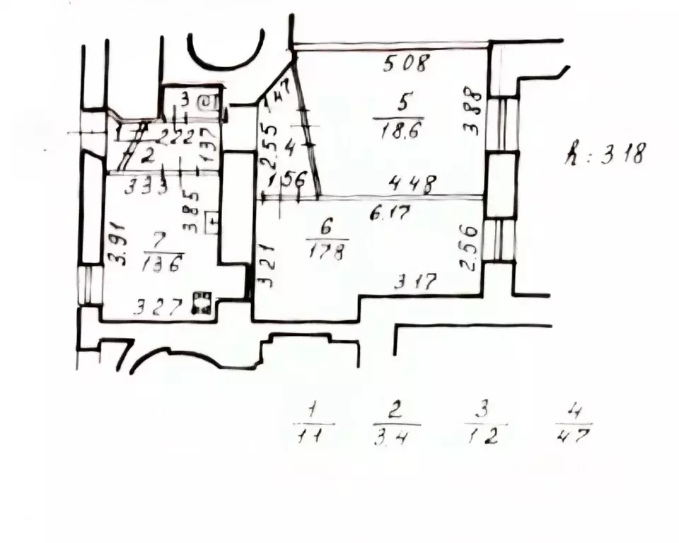 2-к кв. Санкт-Петербург Каменноостровский просп., 9 (60.0 м) - Фото 2