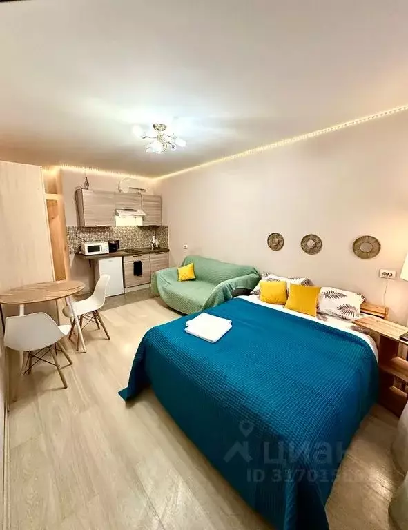 1-к кв. Санкт-Петербург ул. Александра Матросова, 20к2 (27.0 м) - Фото 0